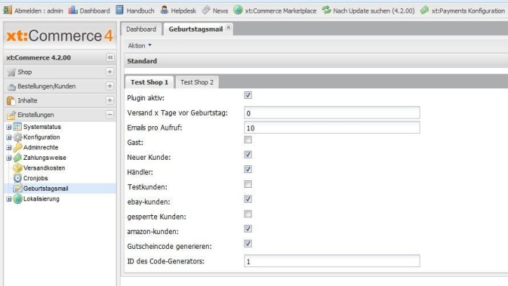 Geburtstagsemail - GlÃ¼ckwÃ¼nsche automatisiert versenden