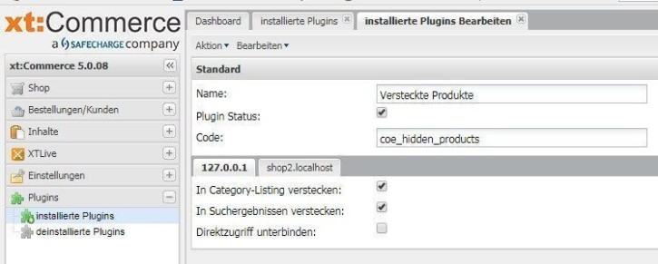 Artikel verstecken (im Frontend ausblenden) - Erneuerung (LGPLv3)