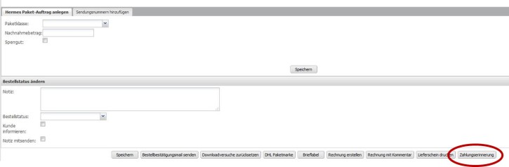 Zahlungserinnerung - Erinnerungsmail automatisiert versenden - Erneuerung (LGPLv3)