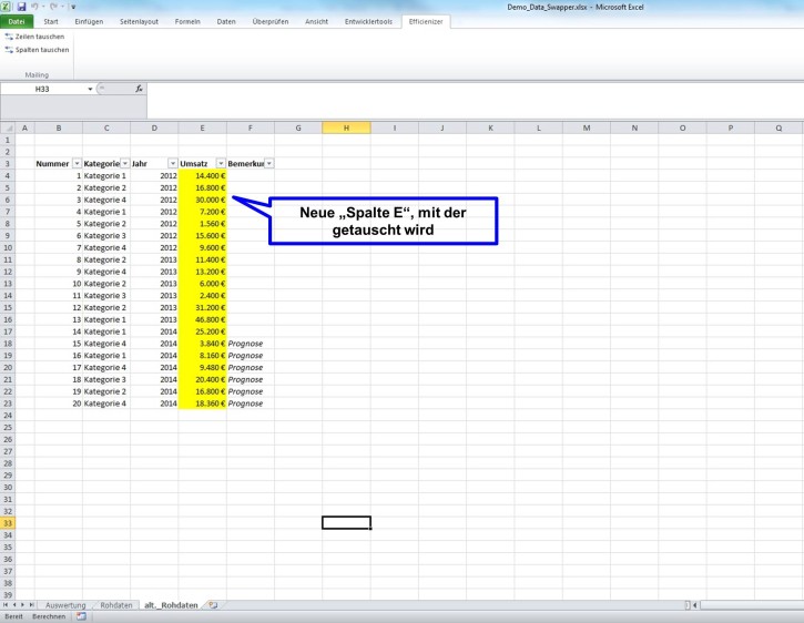 Data Swapper (Excel)