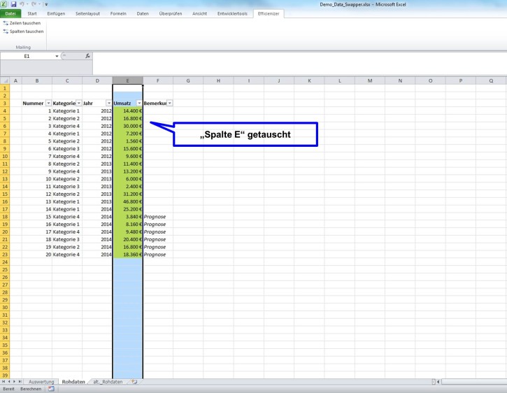 Data Swapper (Excel)