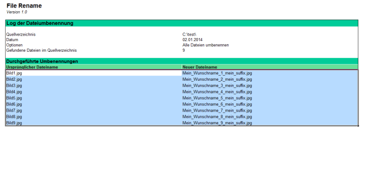 File Renamer (Excel)