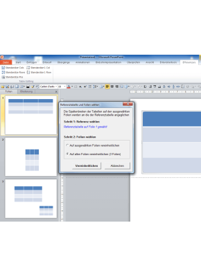 Standardize Tables (PowerPoint)