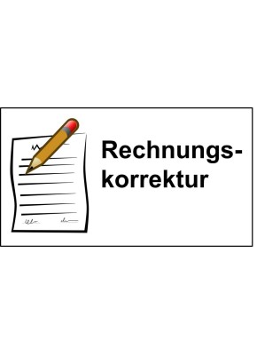 Rechnungskorrektur im PDF-Format - Erstkauf (LGPLv3)