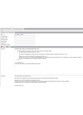 Zahlungserinnerung - Erinnerungsmail automatisiert versenden - Erstkauf (LGPLv3)