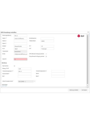 Versandmarken Pro: DHL-, GLS-, DPD-,  UPS- und PLC-Label im Backend erstellen