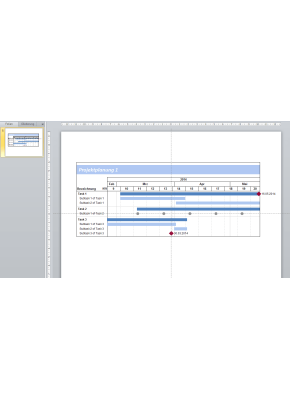 Gantt Einfach (PowerPoint)